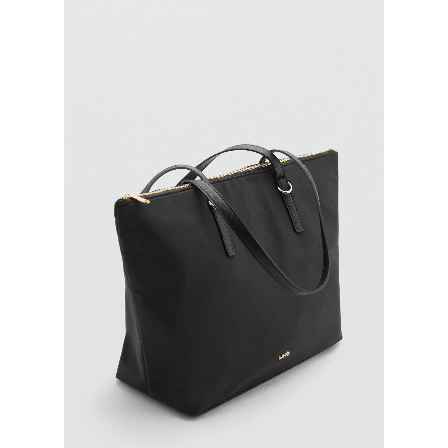 Mango shopper zwart