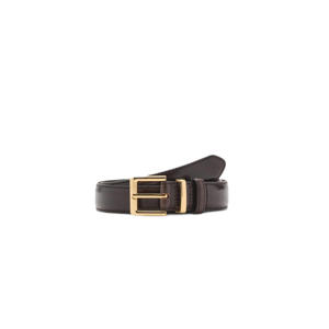 leren riem donkerbruin