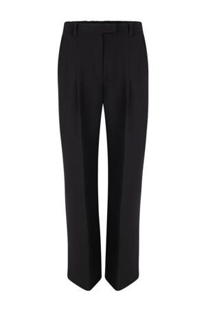 wide leg regular waist pantalon