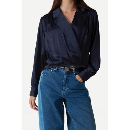 Another-Label blousetop donkerblauw afbeelding
