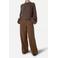 Another-Label wide leg regular waist pantalon bruin