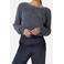 Another-Label gebreide trui zilver met lurex