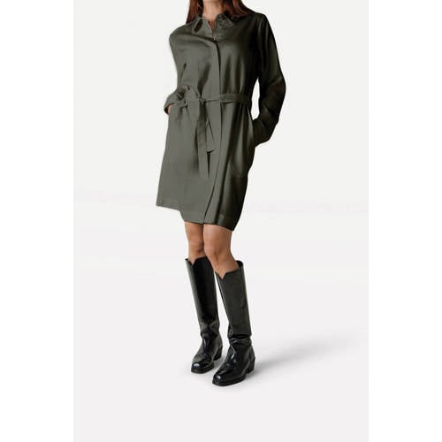 Another-Label blousejurk donkergroen afbeelding