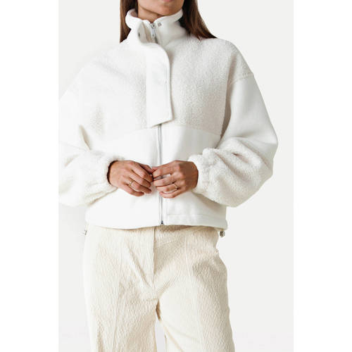 Another-Label teddy jas crème afbeelding