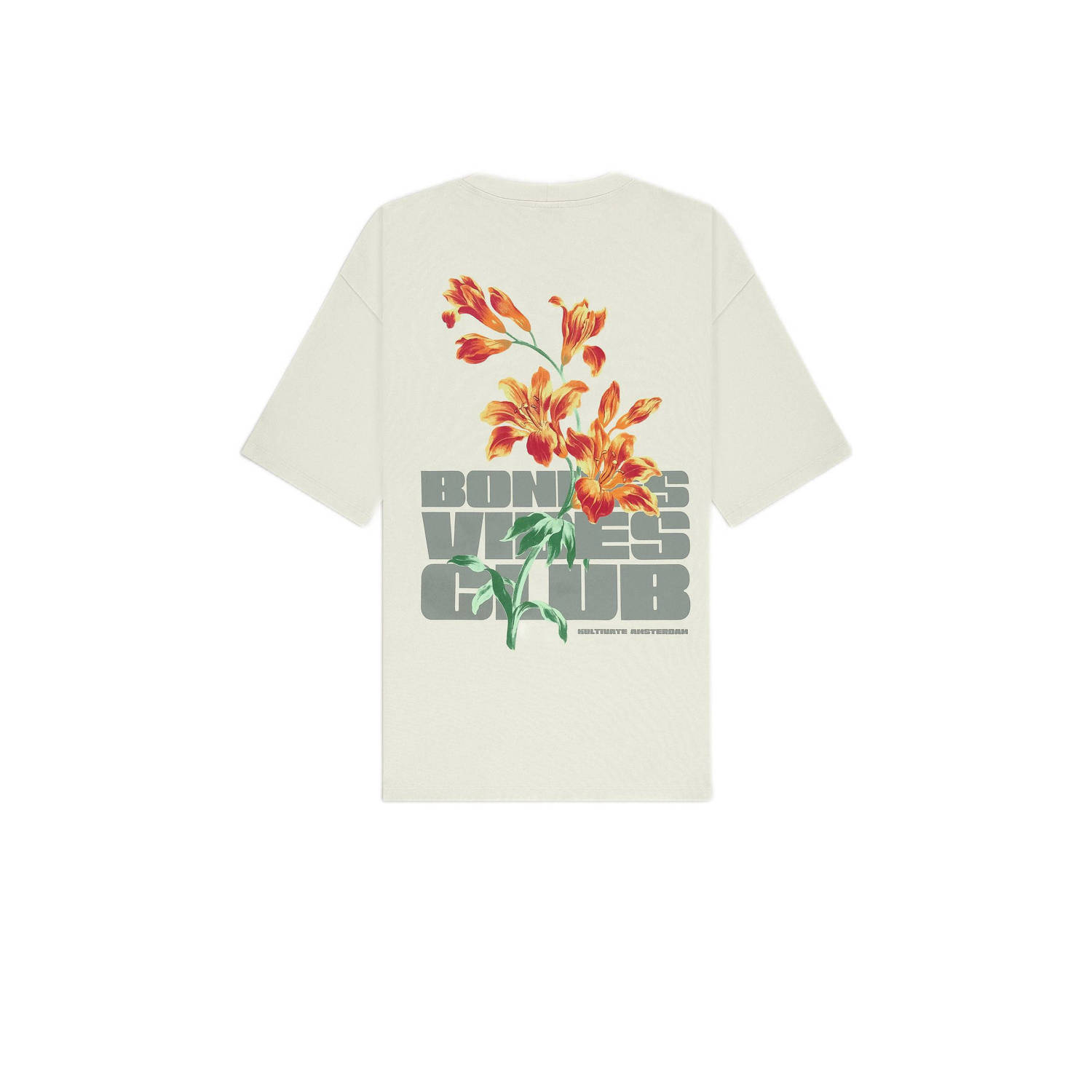 Kultivate loose T-shirt ecru