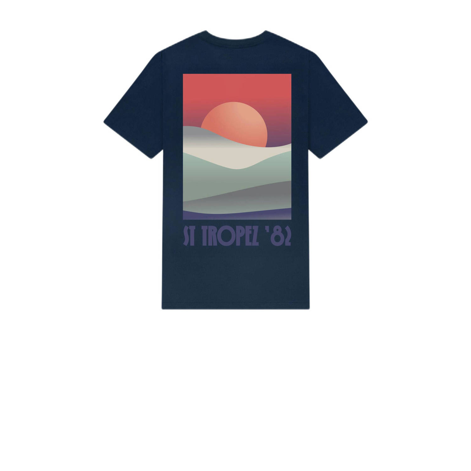 Kultivate T-shirt donkerblauw