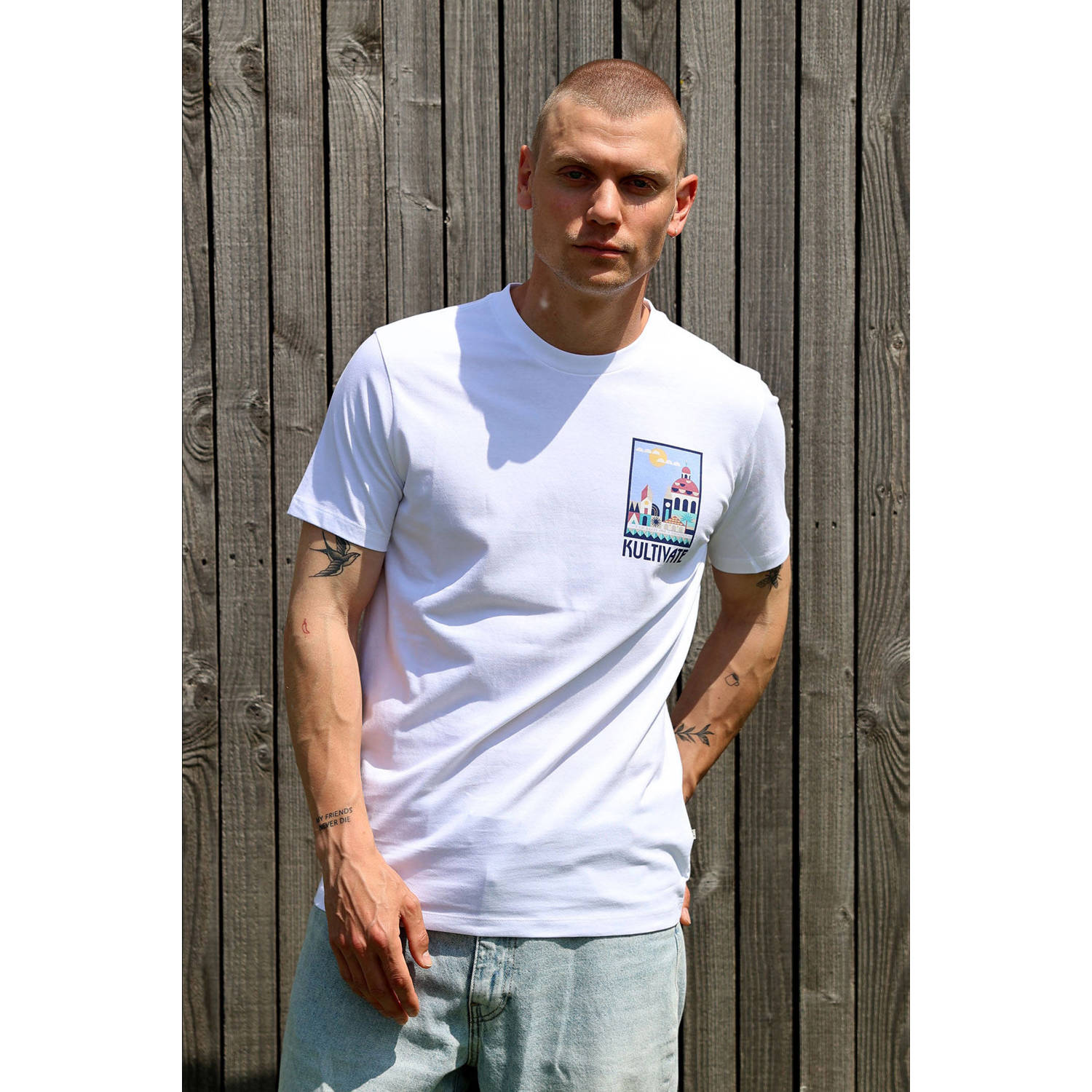 Kultivate T-shirt wit