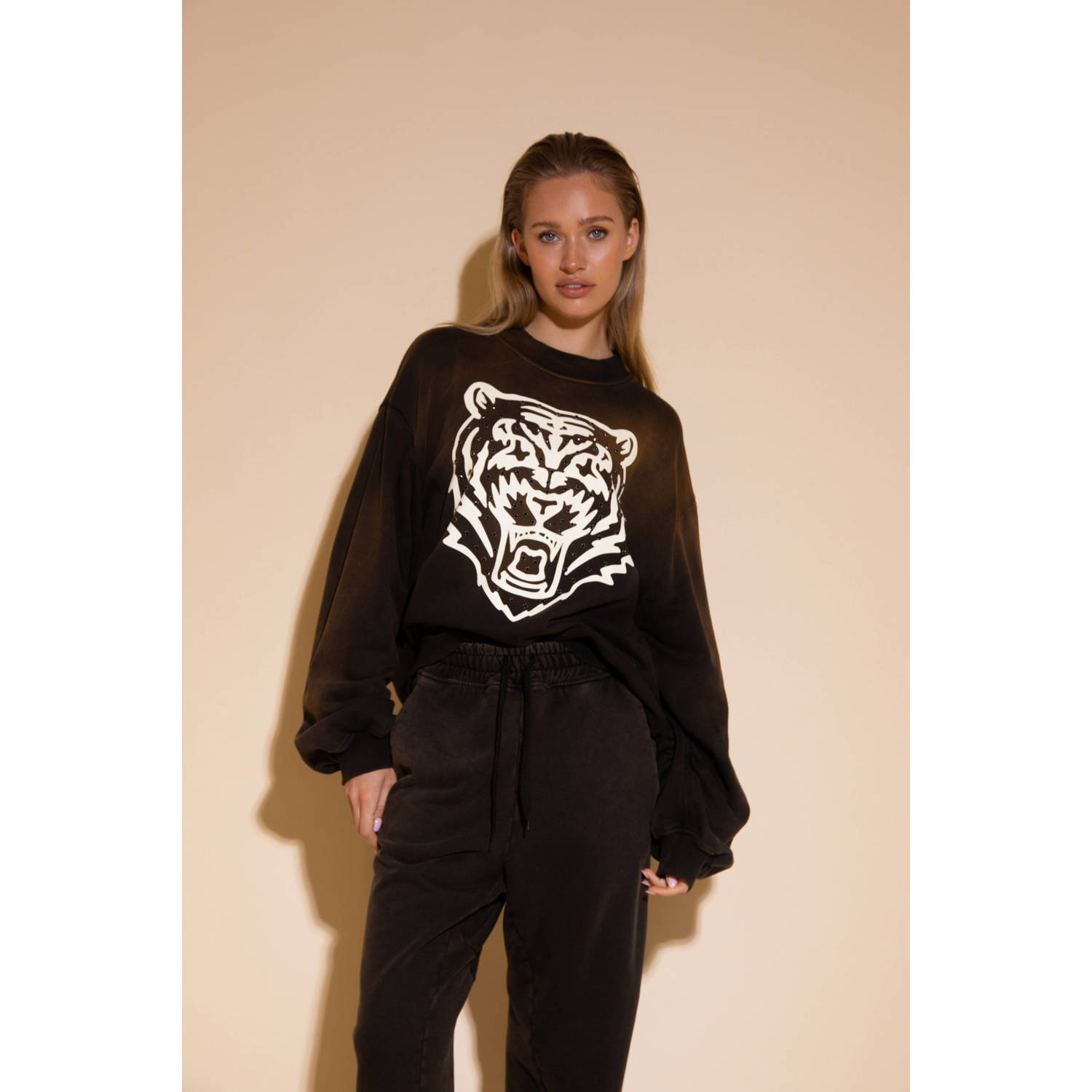 AMAYA Amsterdam sweater bruin
