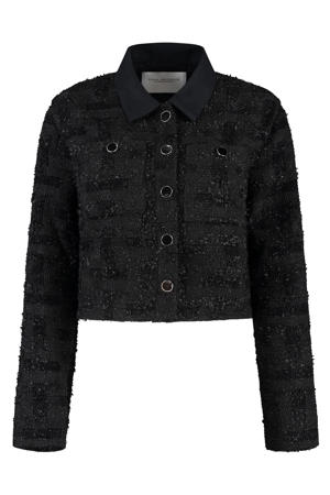 jasje met glitter zwart