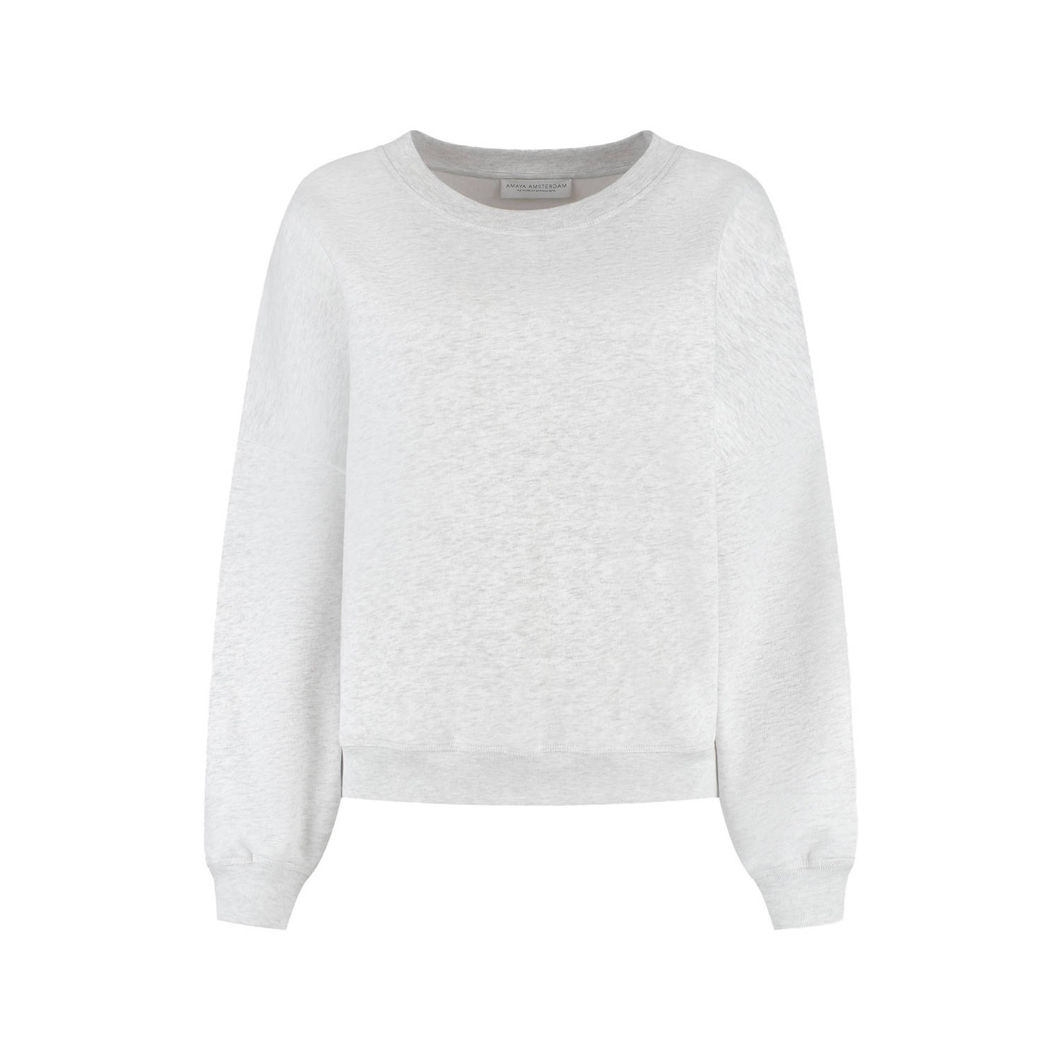 AMAYA Amsterdam sweater grijs melange
