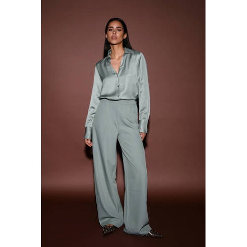 AMAYA Amsterdam blouse lichtblauw afbeelding