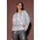 AMAYA Amsterdam gebreide trui zilver met lurex