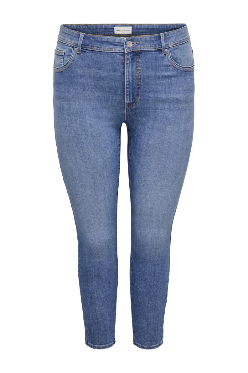ONLY CARMAKOMA skinny jeans light blue denim | wehkamp