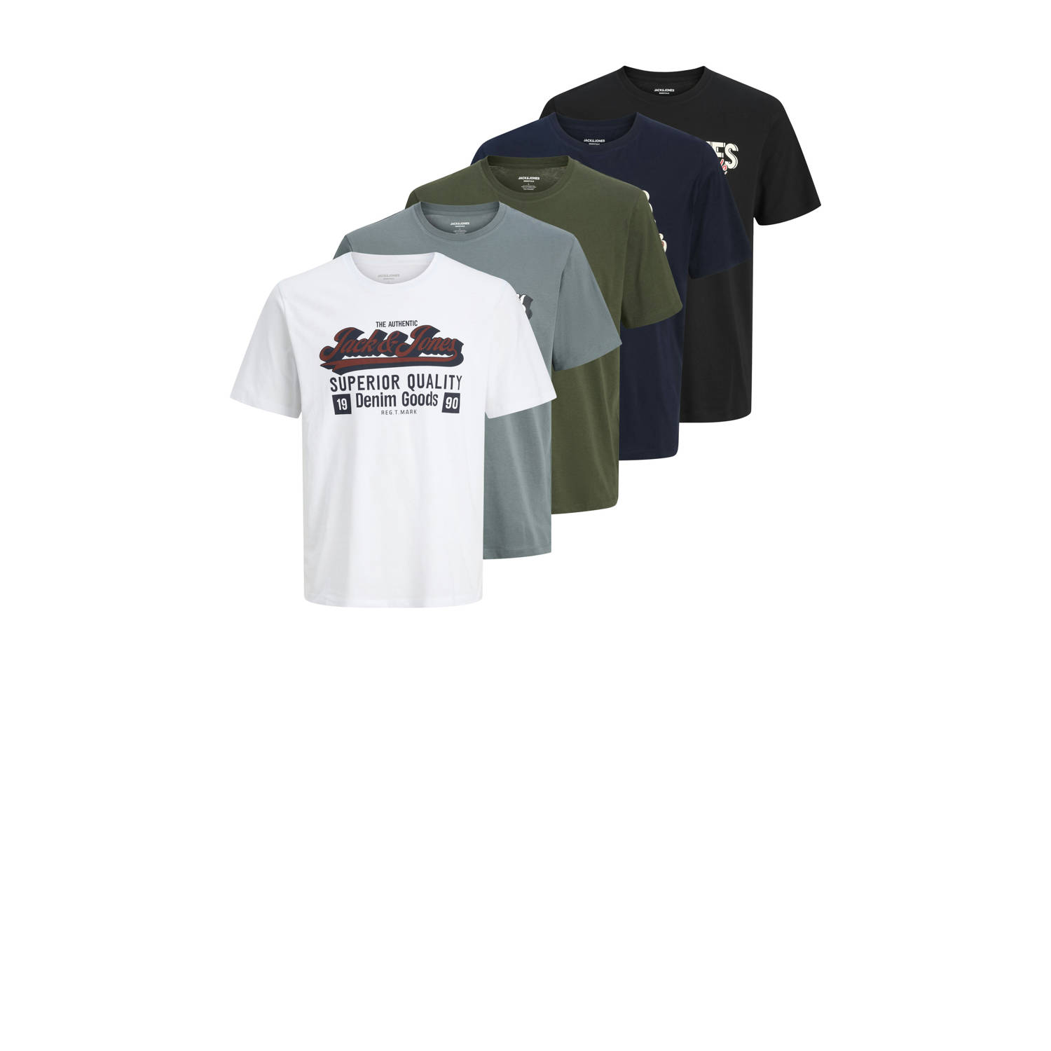 JACK & JONES ESSENTIALS regular T-shirt multi