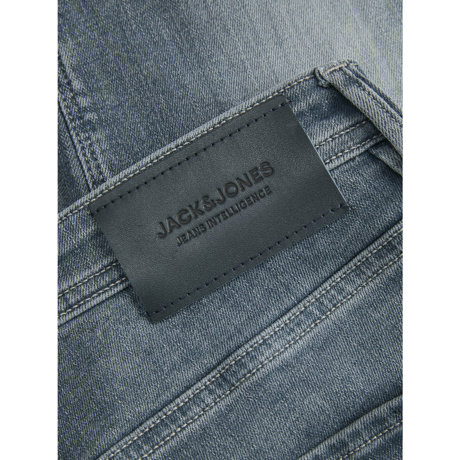 JACK & JONES JEANS INTELLIGENCE JJIGLENN JJFELIX slim fit jeans grey denim