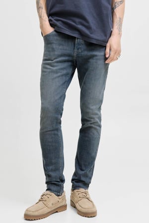 JJIGLENN JJFELIX slim fit jeans grey denim