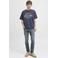 JACK & JONES JEANS INTELLIGENCE JJIGLENN JJFELIX slim fit jeans grey denim