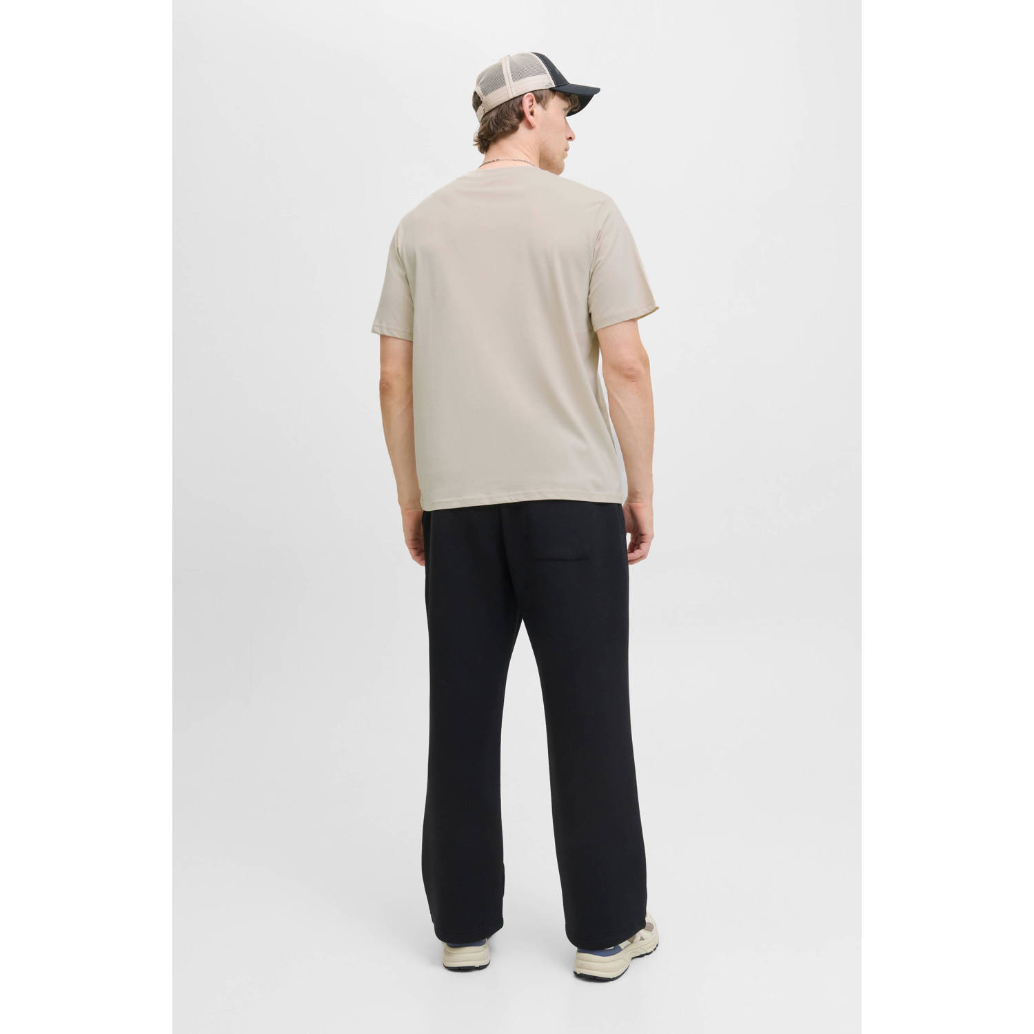 JACK & JONES ESSENTIALS relaxed T-shirt beige