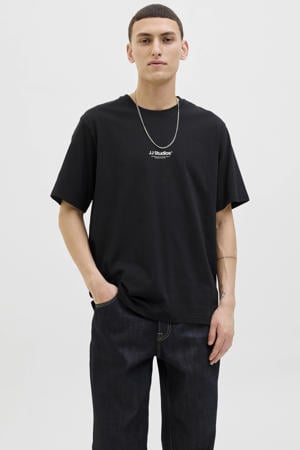 relaxed T-shirt zwart