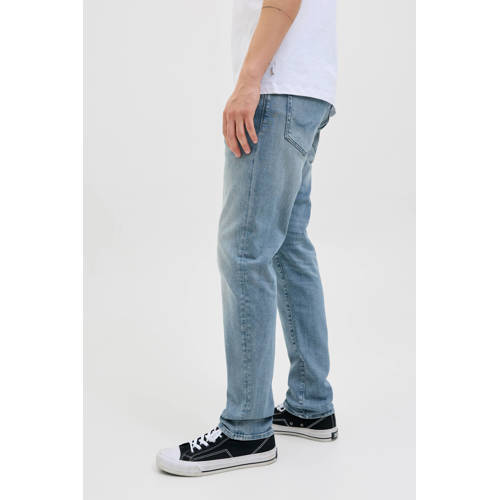 JACK & JONES JEANS INTELLIGENCE JJIGLENN JJICON slim fit jeans blue denim afbeelding