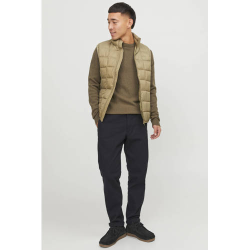 JACK & JONES PANTS STUDIO slim chino donkerblauw afbeelding