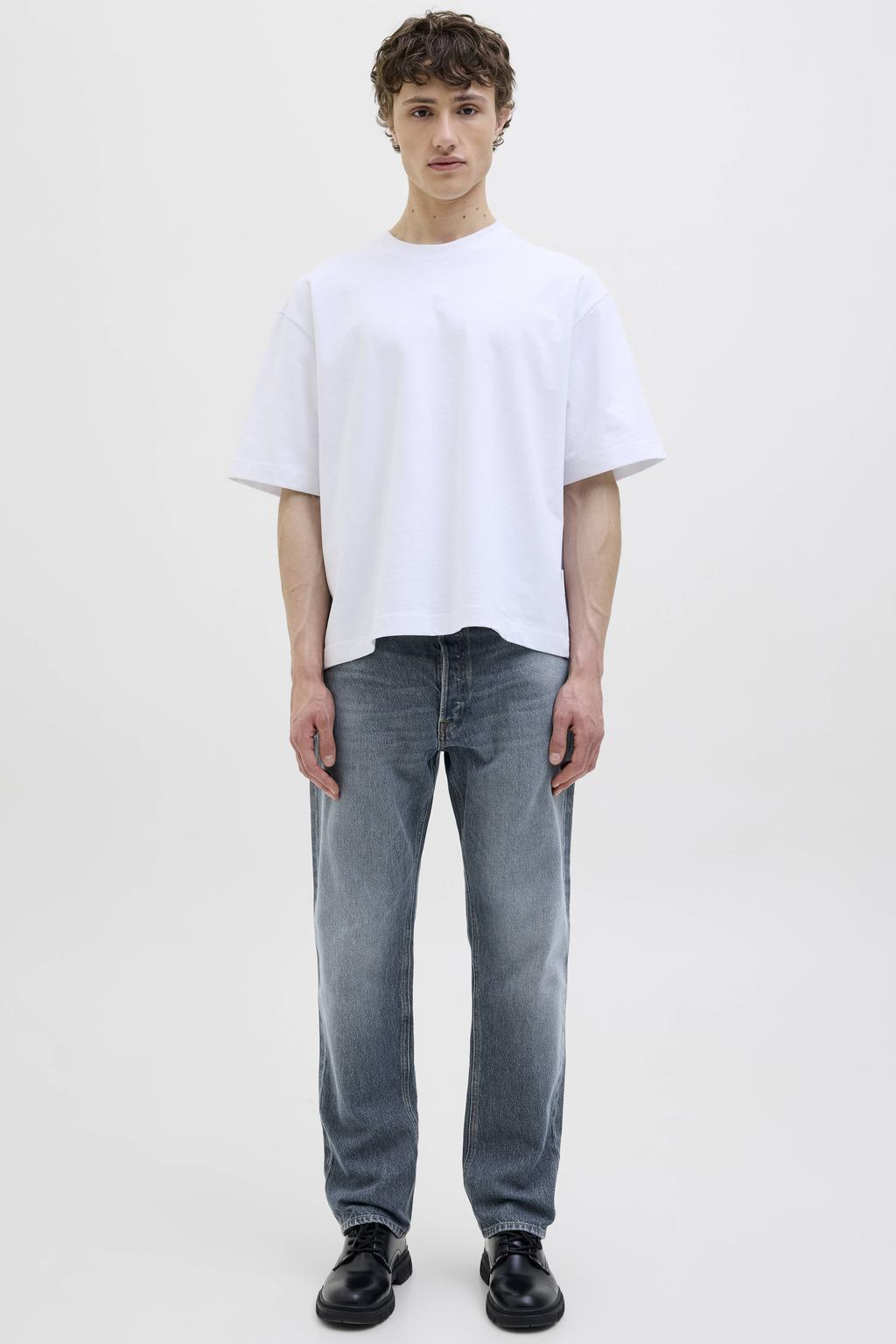 JACK & JONES JEANS INTELLIGENCE JJICHRIS JJORIGINAL relaxed fit jeans blue denim