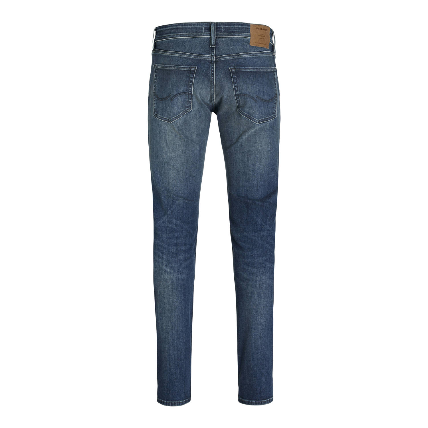 JACK & JONES JEANS INTELLIGENCE JJIGLENN JJORIGINAL slim fit jeans blue denim