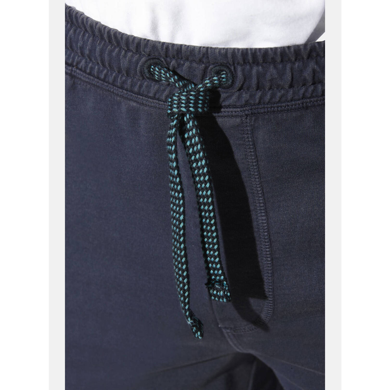 Jan Vanderstorm loose sweatshort ANDERTAN Plus Size donkerblauw