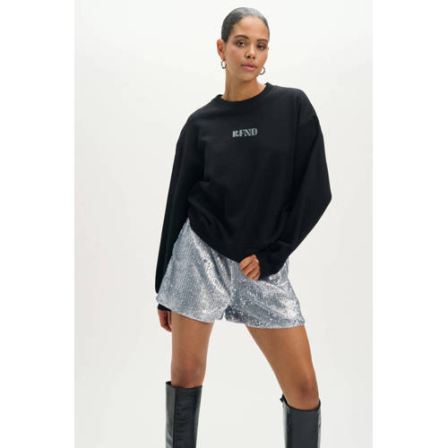 Refined Department sweater zwart afbeelding