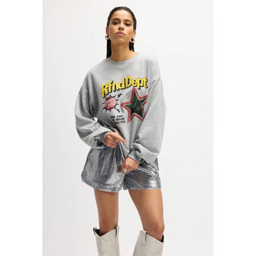 Refined Department sweater grijs afbeelding
