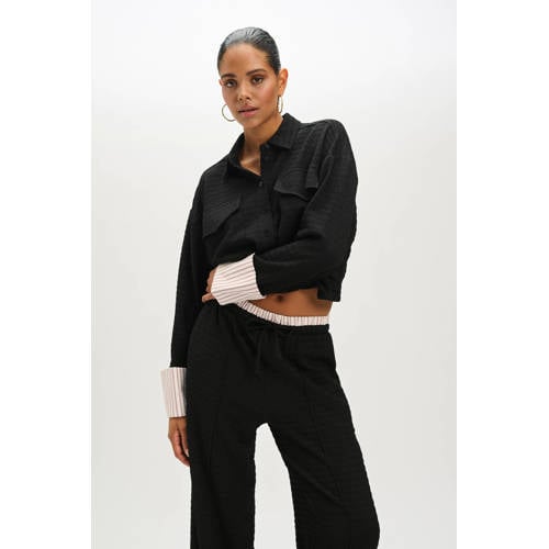 Refined Department blouse zwart afbeelding