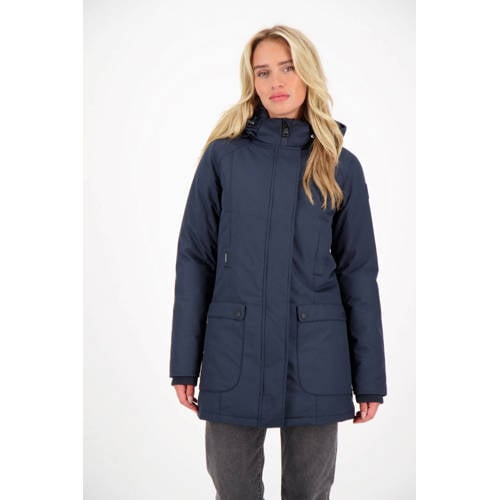 Airforce gewatteerde jas donkerblauw afbeelding