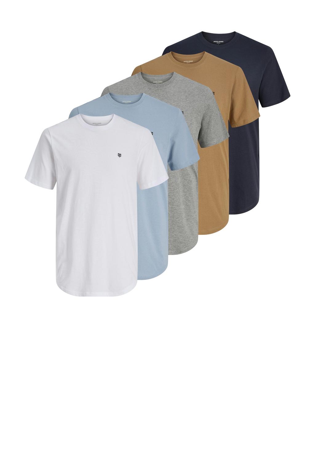 JACK & JONES PREMIUM T-shirt - (set van 5)
