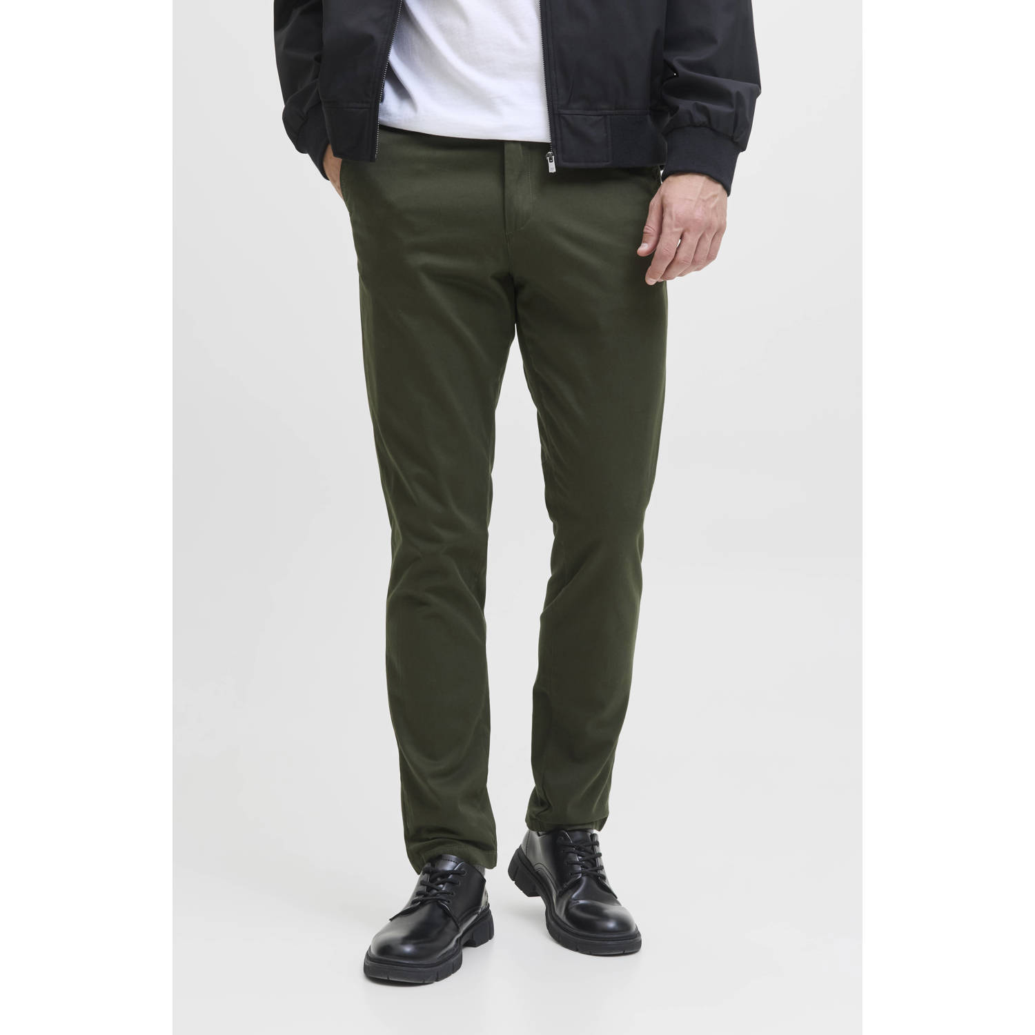 Jack & jones Regular fit chino met stretch model 'MARCO'