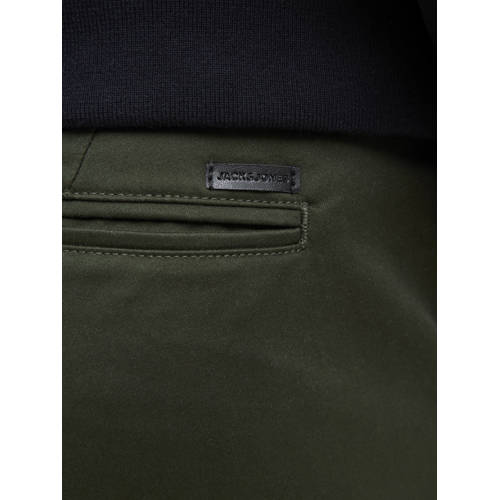 JACK & JONES PANTS STUDIO slim chino donkergroen afbeelding