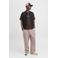 JACK & JONES ESSENTIALS relaxed T-shirt donkerbruin