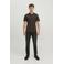 JACK & JONES ESSENTIALS slim polo donkerbruin
