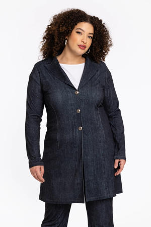 regular blazer zwart
