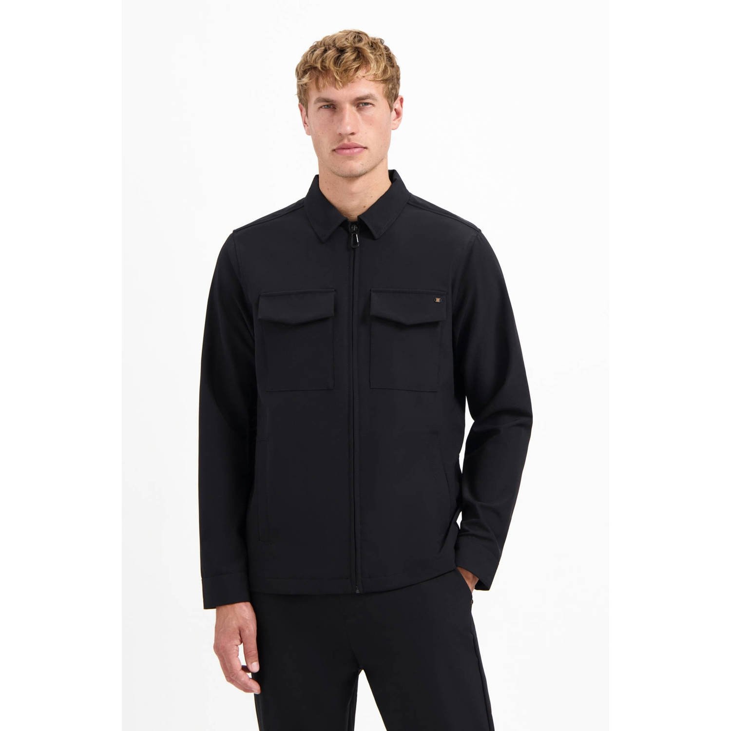 No Excess overshirt zwart