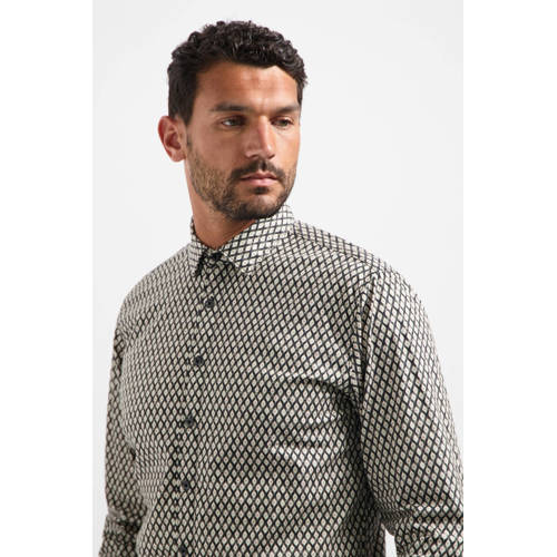 No Excess regular casual overhemd multi afbeelding