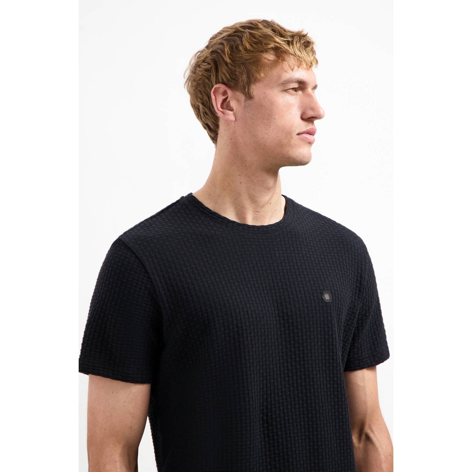 No Excess regular T-shirt zwart