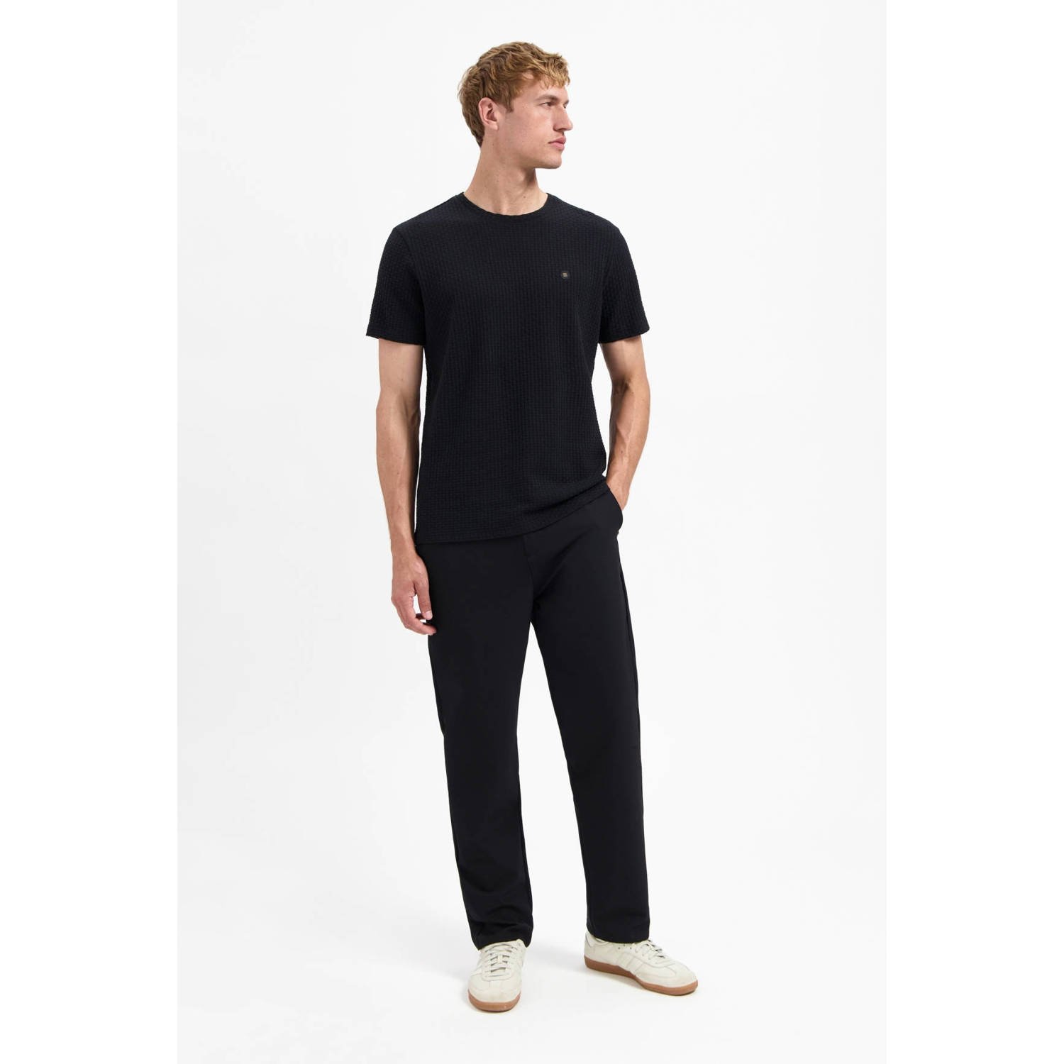 No Excess regular T-shirt zwart