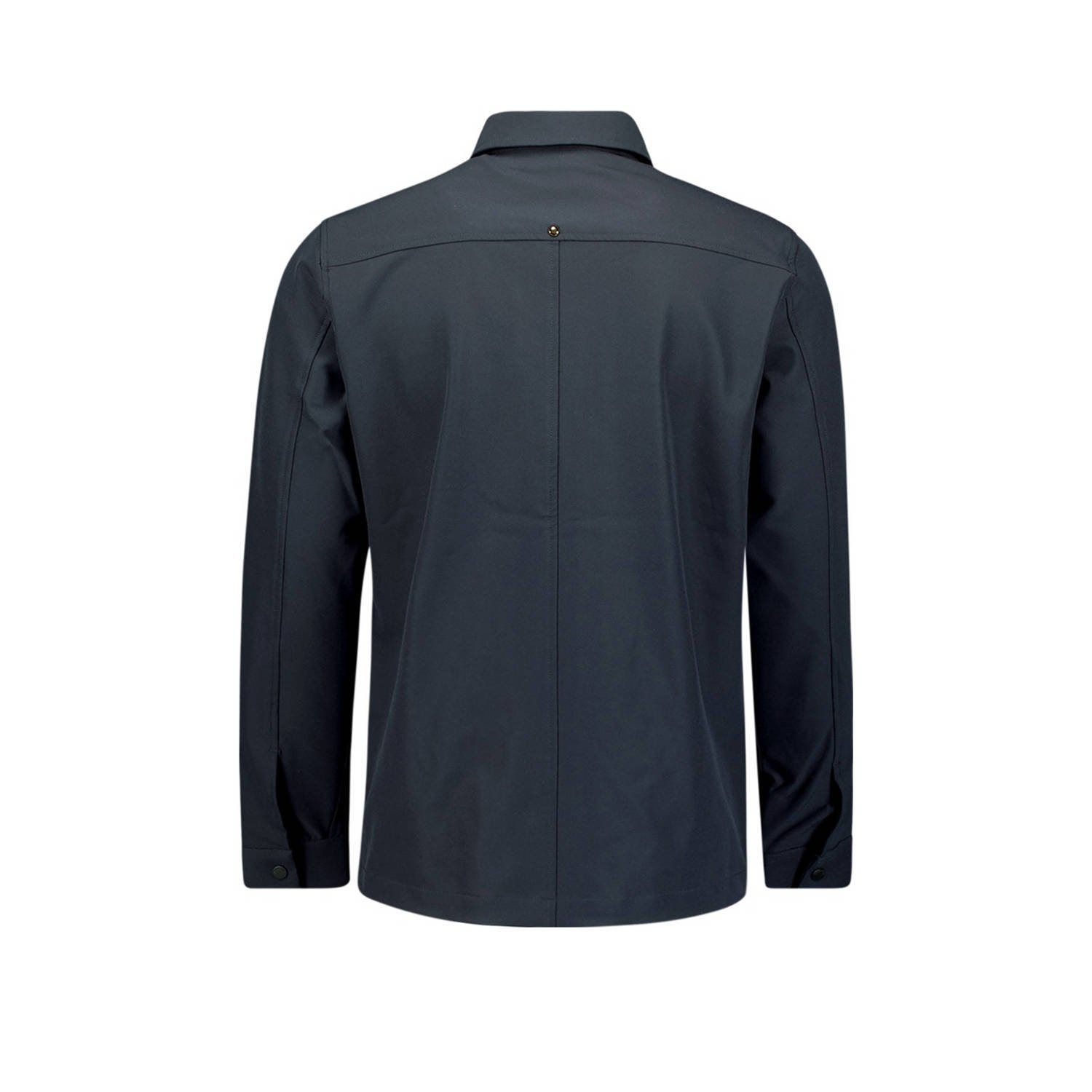 No Excess overshirt donkerblauw