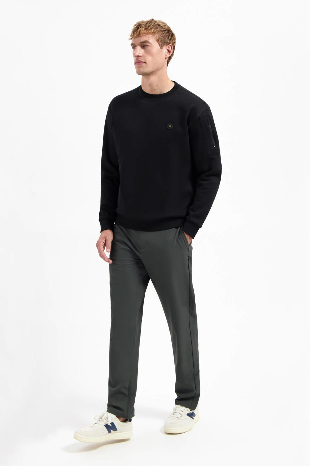 No Excess sweater zwart