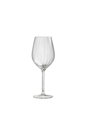 Plisse wijnglas (set van 4)