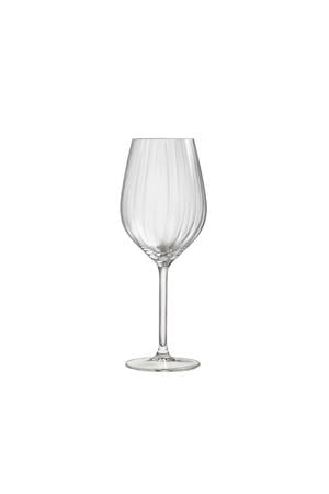 Plisse wijnglas (set van 4)