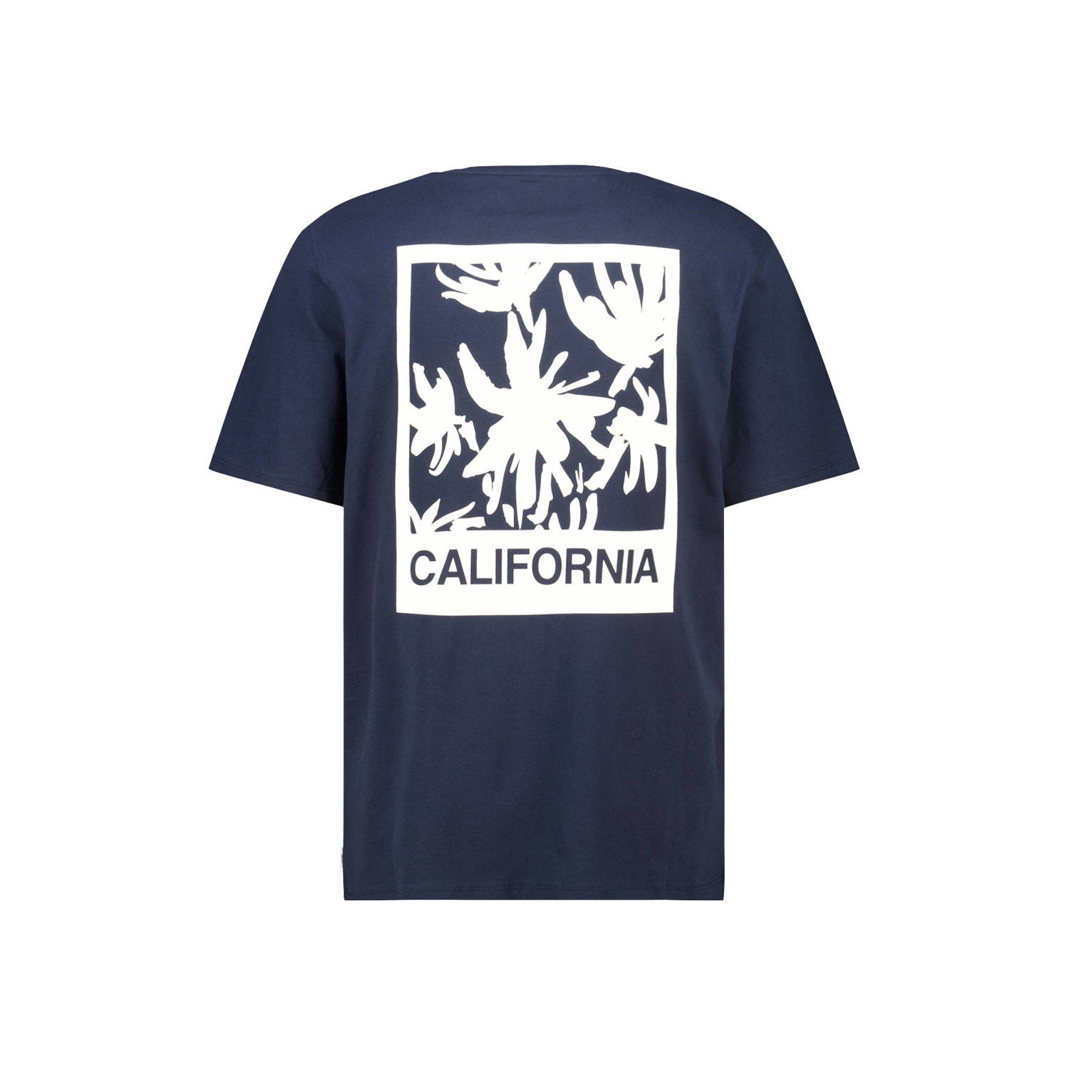 America Today regular T-shirt donkerblauw