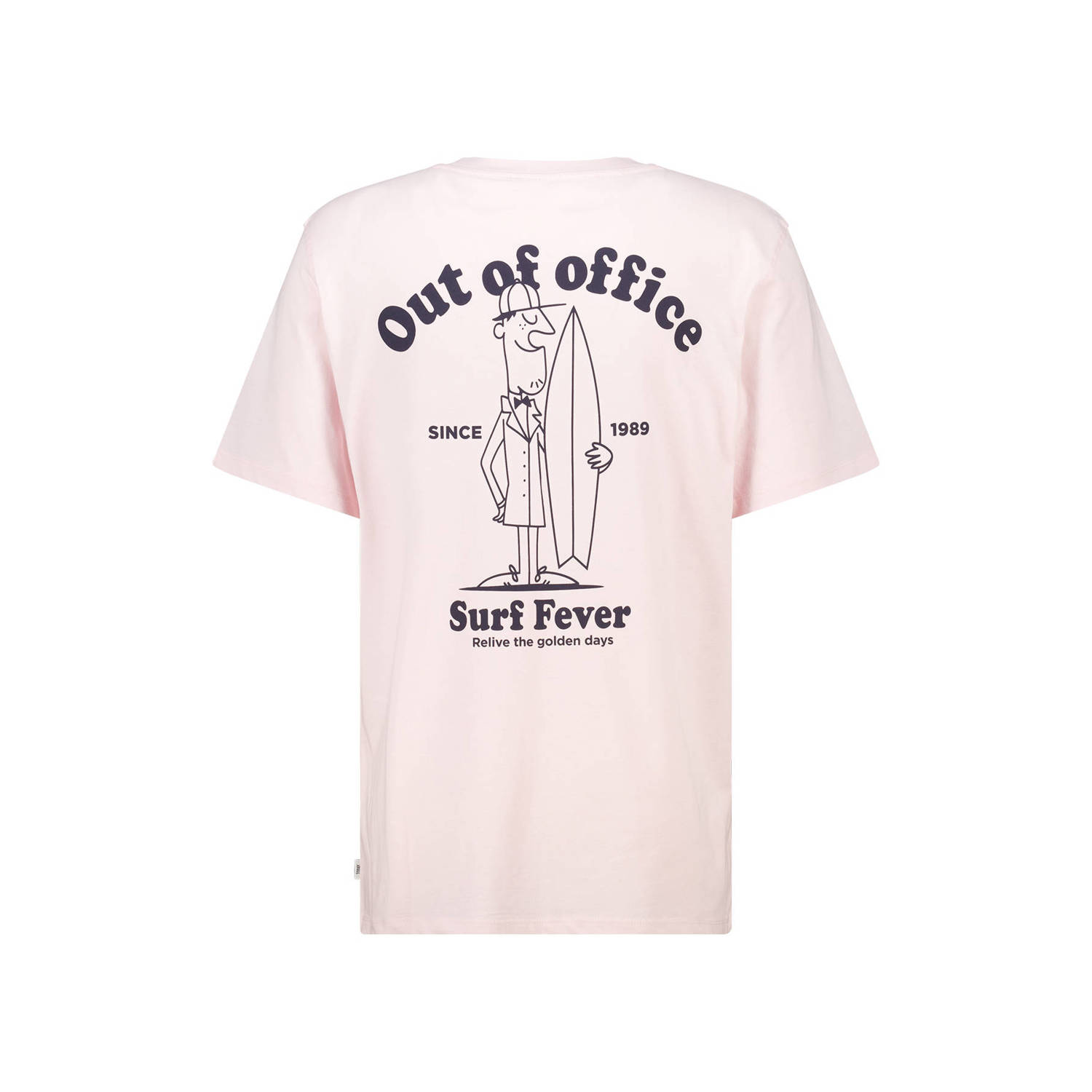 America Today regular T-shirt lichtroze