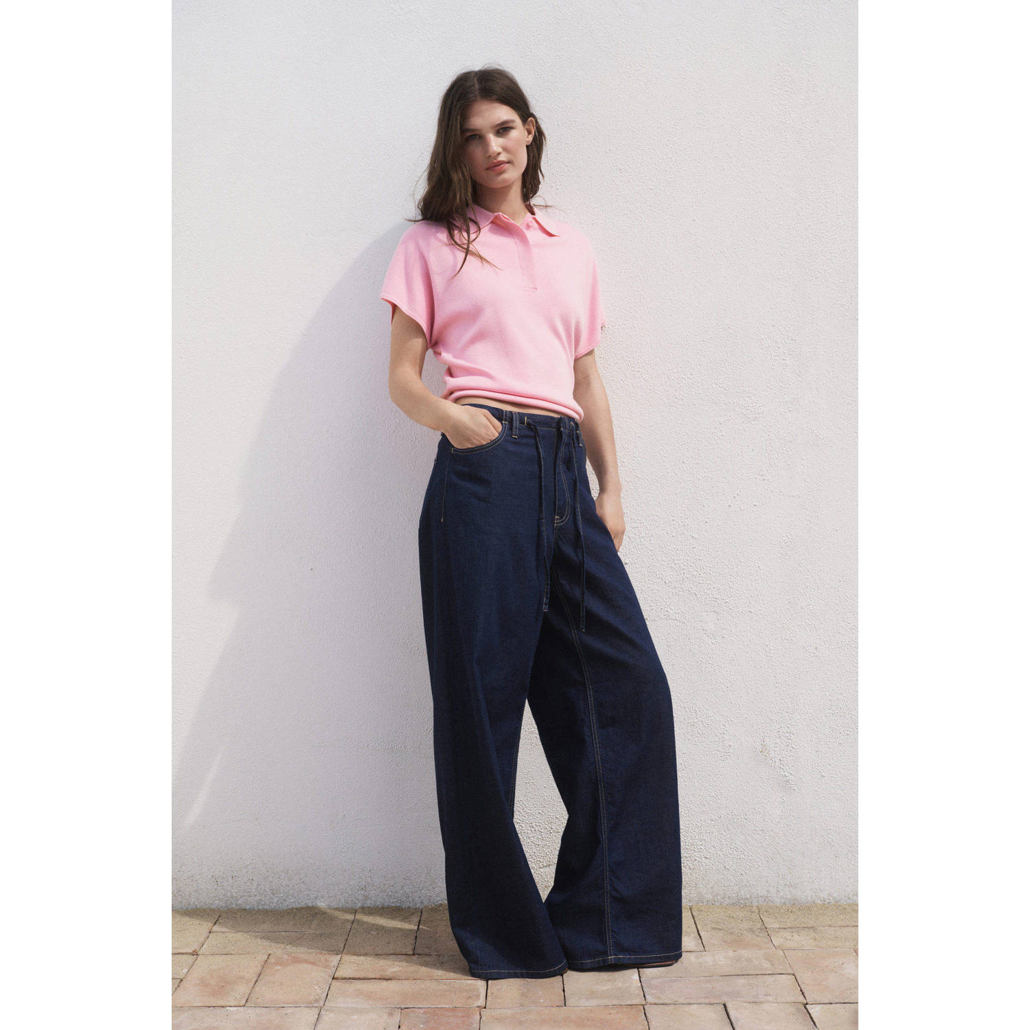 Mango top roze