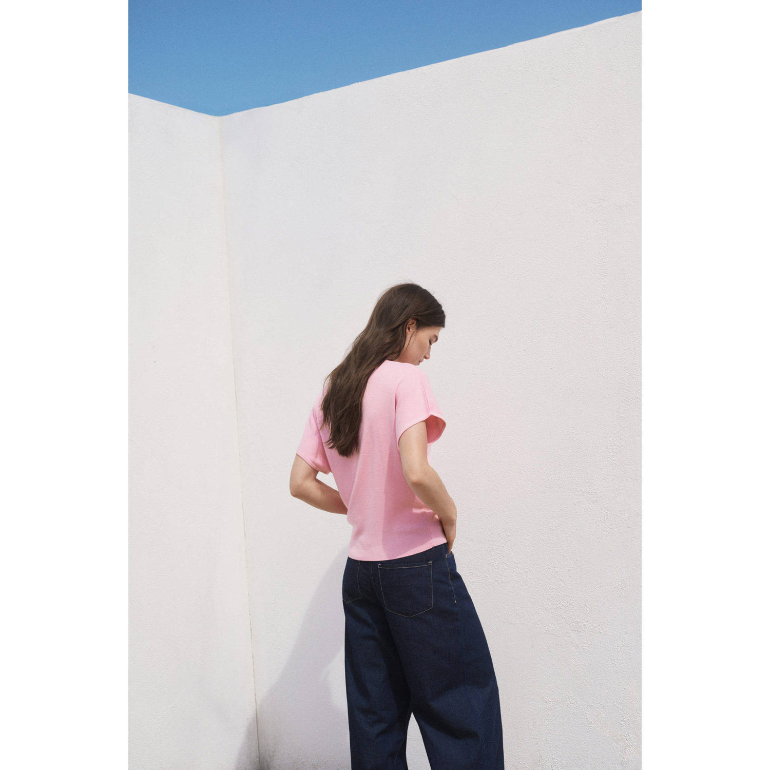 Mango top roze